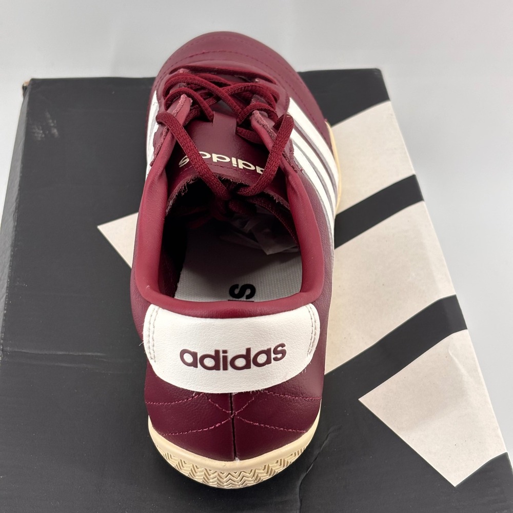 Adidas Grand Court Lo Women 9.5 Burgundy JQ7242 Low Top Sneakers New In Box - Picture 3 of 8